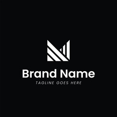 Creative N Minimalist Icon Logo