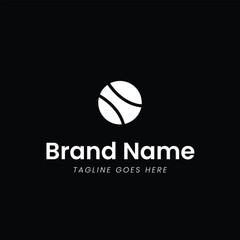 Minimalist Cricket Icon Logo