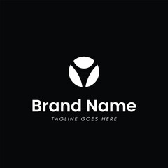 Creative O Minimalist Icon Logo