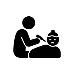 Father Treating Fever icon