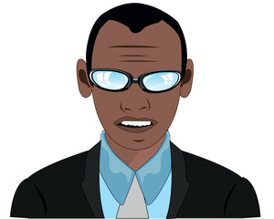 portrait black man men.eps