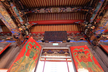 Qingshui Temple, 1787 Buddhist temple, honoring Qingshui Zushi in Taipei Taiwan