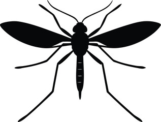 mosquito vector art, disease carrier icon
