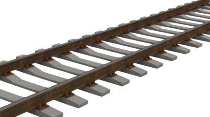 railroad tracks and railway