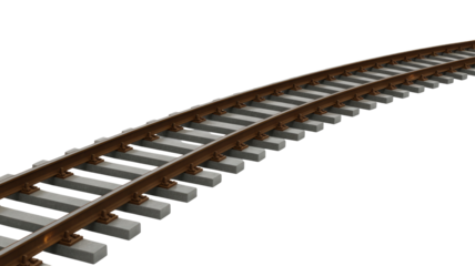 railroad tracks and railway