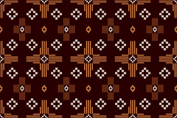 Ethnic geometric seamless pattern abstract pattern vector design for all types of printing and Textiles