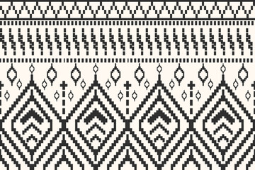 Ethnic geometric seamless pattern abstract pattern vector design for all types of printing and Textiles