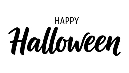 Happy Halloween: A seasonal greeting with a festive and modern design, perfect for evoking the joy and excitement of the holiday. 