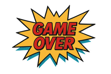 Fototapeta premium Comic, pop art, cartoon icon set. fun, colorful, outline style for playful designs