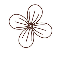 Doodle Illustration of Floral 