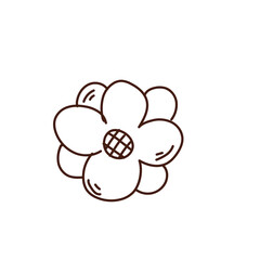 Doodle Illustration of Floral 