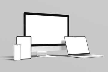 Multi Device Blank Mockup