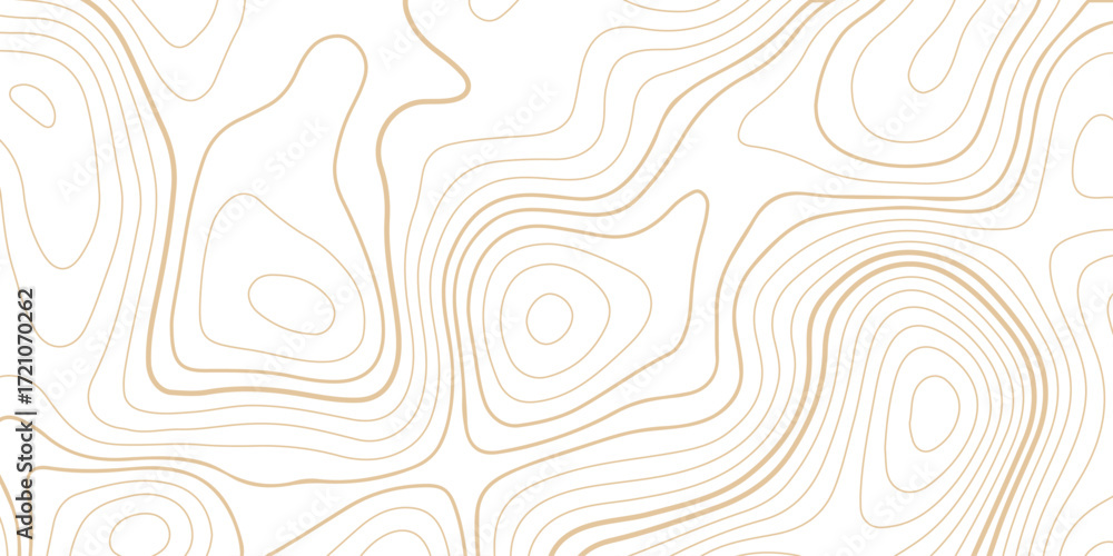Aufkleber abstract design with seamless pattern with lines topographic map. geographic mountain relief. colorf