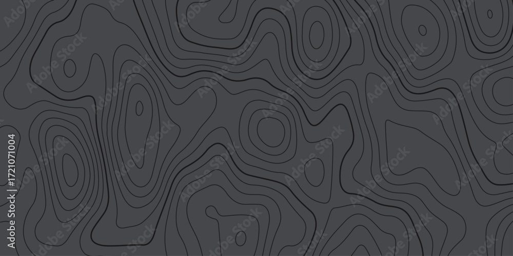Aufkleber abstract design with seamless pattern with lines topographic map. geographic mountain relief. the bl