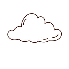 Hand-Drawn Cloud Illustration