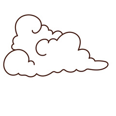 Hand-Drawn Cloud Illustration