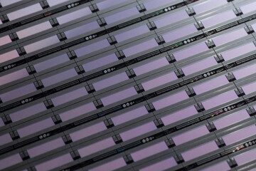 silicon wafer pattern