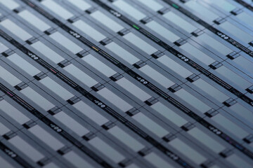 silicon wafer pattern