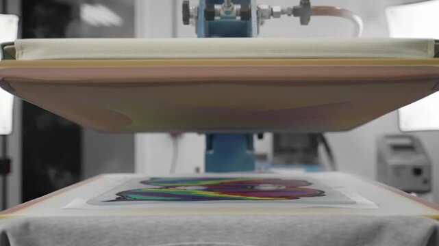 Proses Pencetakan Sublimasi pada Kaus dengan Mesin Heat Press