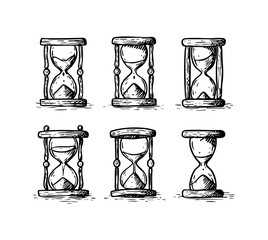 Hourglass Icon Set
