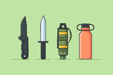 Survival Vector Pack
