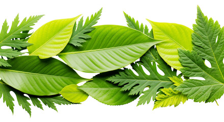 fresh green leaves