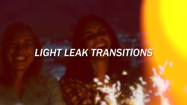 Blur Light Leak Transitions