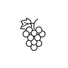 Bunch of Grapes Illustration.