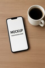 Stylish Smartphone screen Mockup