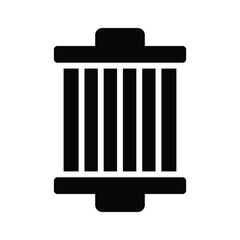 Check this amazing icon of oil filter in modern style