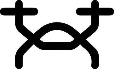 drone icon design for templates.