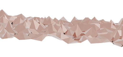 Low poly mountain range illustration.  Perfect for backgrounds, textures, and design projects. Abstract, geometric, nature.