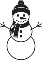 Cute Snowman Clipart SVG Bundle


