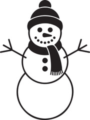 Cute Snowman Clipart SVG Bundle


