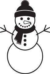 Cute Snowman Clipart SVG Bundle


