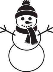 Cute Snowman Clipart SVG Bundle


