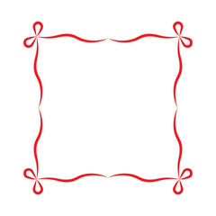 Ribbon Border Decoration