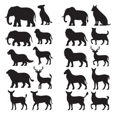 Vector Pack of Assorted Animal Graphics