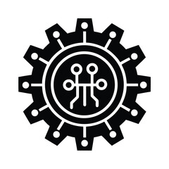 Ai Powered Automation Cog Icon