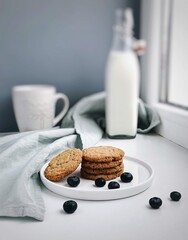 milk and cookies