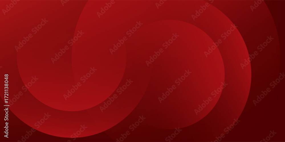 Poster red abstract background. dynamic shapes composition. eps10 vector
