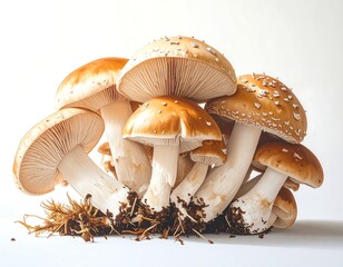 Cluster of mushrooms