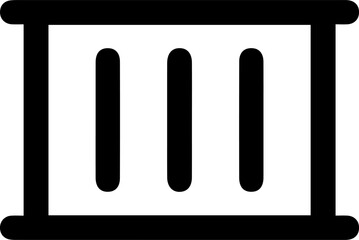 Container icon design for templates.