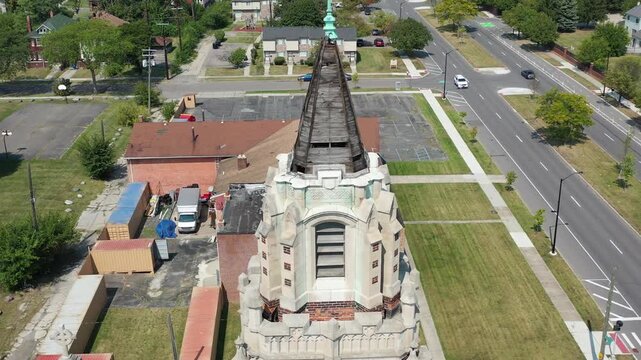 Abandoned Church in Detroit Michigan