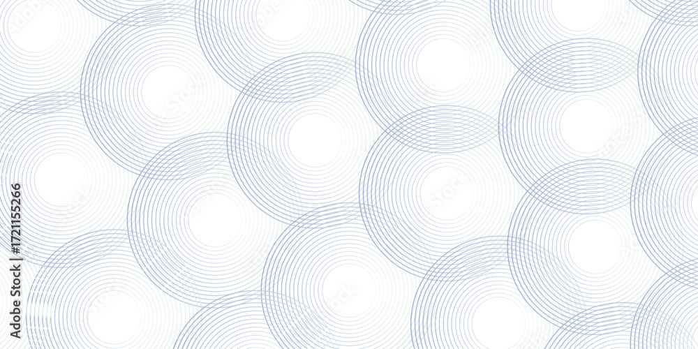 Aufkleber abstract pattern with circles. seamless geometric swirl spiral pattern and abstract circle wave line