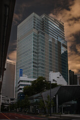 東京六本木三丁目の街の風景