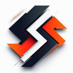 Dynamic abstract graphic design digital artwork modern art creative space visual perspective art concept