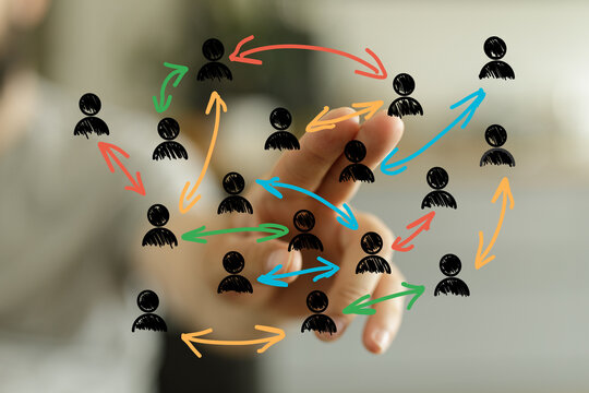 High-quality photo of a man's hand extending towards the viewer, suggesting connection or interaction.