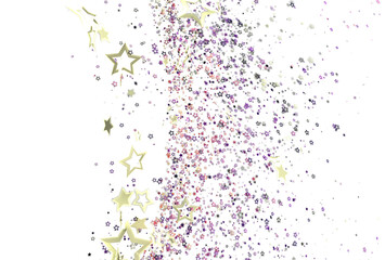 Beautiful festive background with golden stars and sparkles, perfect for celebrations, holidays, and more. Download now!