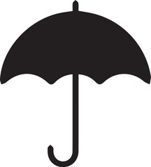 Umbrella icon. Umbrella isolated on transparent background, Umbrella PNG